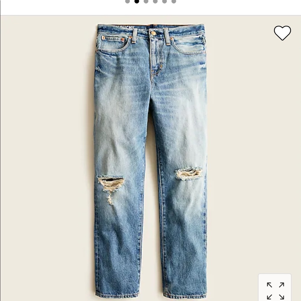 J. Crew Slouchy Boyfriend Jeans